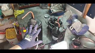 Come collegare un condensatore al compressore