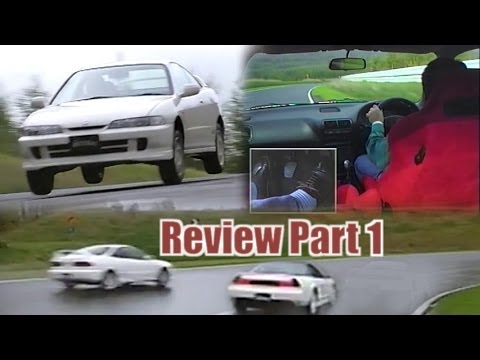 [ENG CC] Integra Type R DC2 - Review Part 1 - First test drive against NSX R - Takasu 1995
