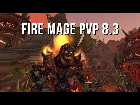 Learning The Ways Of The Fire Mage | WoW BFA PvP 8.3