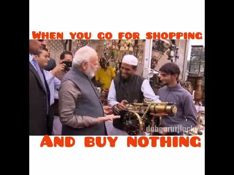 Modi Ji Ki Shopping 😂😆 | Funny Dubbing By Dub Guru RJ Lucky |