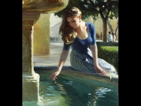 Vladimir Volegov paintings ✽  Francis Goya / If You Go Away (Romantic music)