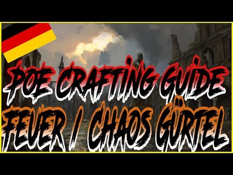 [3.4] PoE Delve Crafting 101 - Gürtel/Belts für RF, CA, etc craften[Deutsch/German]