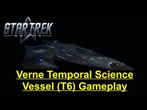 Star Trek Online - Verne Temporal Science Vessel (T6) Gameplay