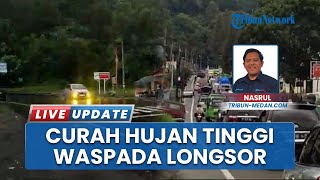 Waspada Longsor saat Libur Panjang namun Curah Hujan Tinggi, Lintas Medan-Karo Ramai