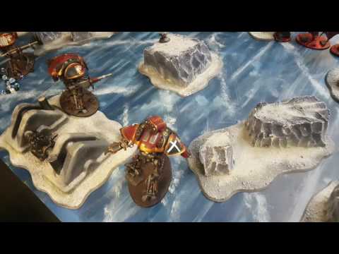 8th Edition Battle Reports - Bloodthirsters vs Imperial Knights