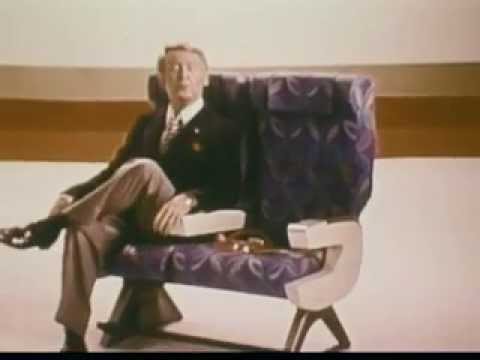 Vintage Old 1970's Continental Airlines Wide Body DC-10 Commercial