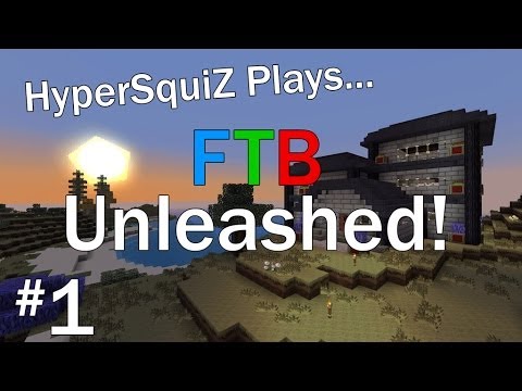 HyperSquiZ Plays FTB Unleashed! - Tinkers Contruct