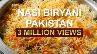 Nasi Biryani Ayam Pakistan | Pakistani Chicken Biryani