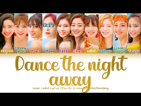 TWICE (트와이스) 'Dance The Night Away' - You as a member [Karaoke] || 10 Members Ver. || REQUESTED