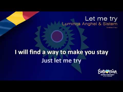 Luminiţa Anghel & Sistem - "Let Me Try" (Romania) - [Instrumental version]