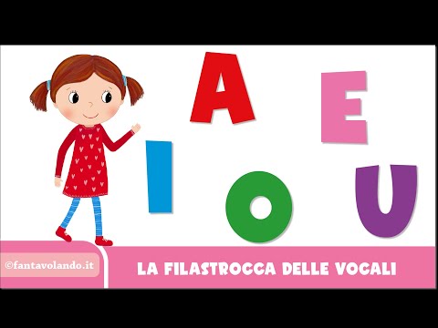 La filastrocca delle vocali