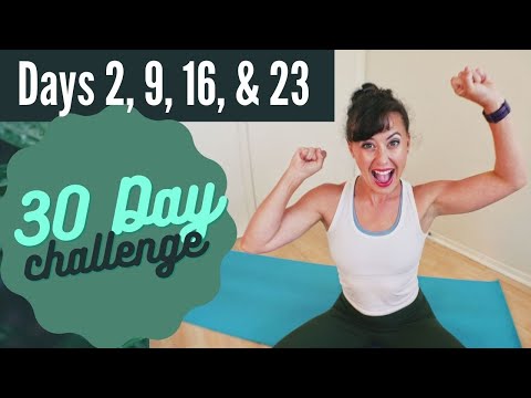 Day 2, 9, 16, and 23 of Progress Not Perfection: Fab Friday Full Body Class!