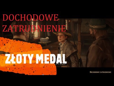 Red Dead Redemption 2 - Dochodowe zatrudnienie - misja 92 - Złoty Medal
