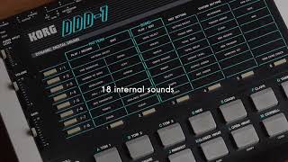 Video thumbnail for KORG DDD-1 small demo by Jake