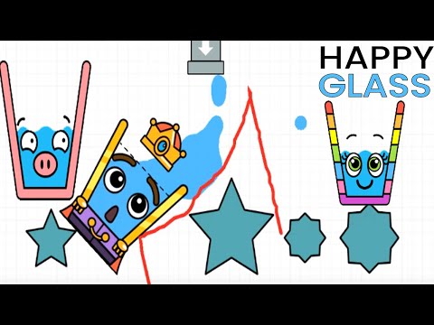 Happy Glass Gameplay Walkthrough All Level 641-680 Full Complete Guide (by Lion Studios) - YouTube