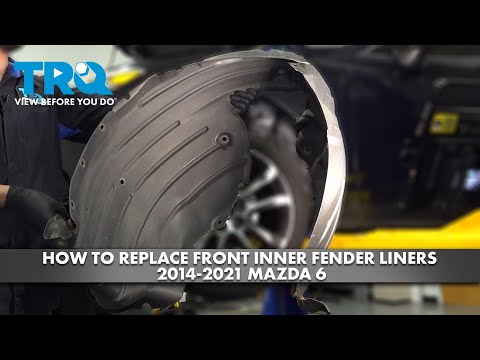 How to Replace Front Inner Fender Liner 2014-2021 Mazda 6