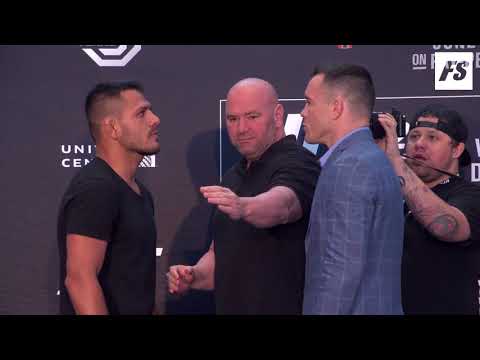 UFC 225:  Rafael dos Anjos vs. Colby Covington Staredown