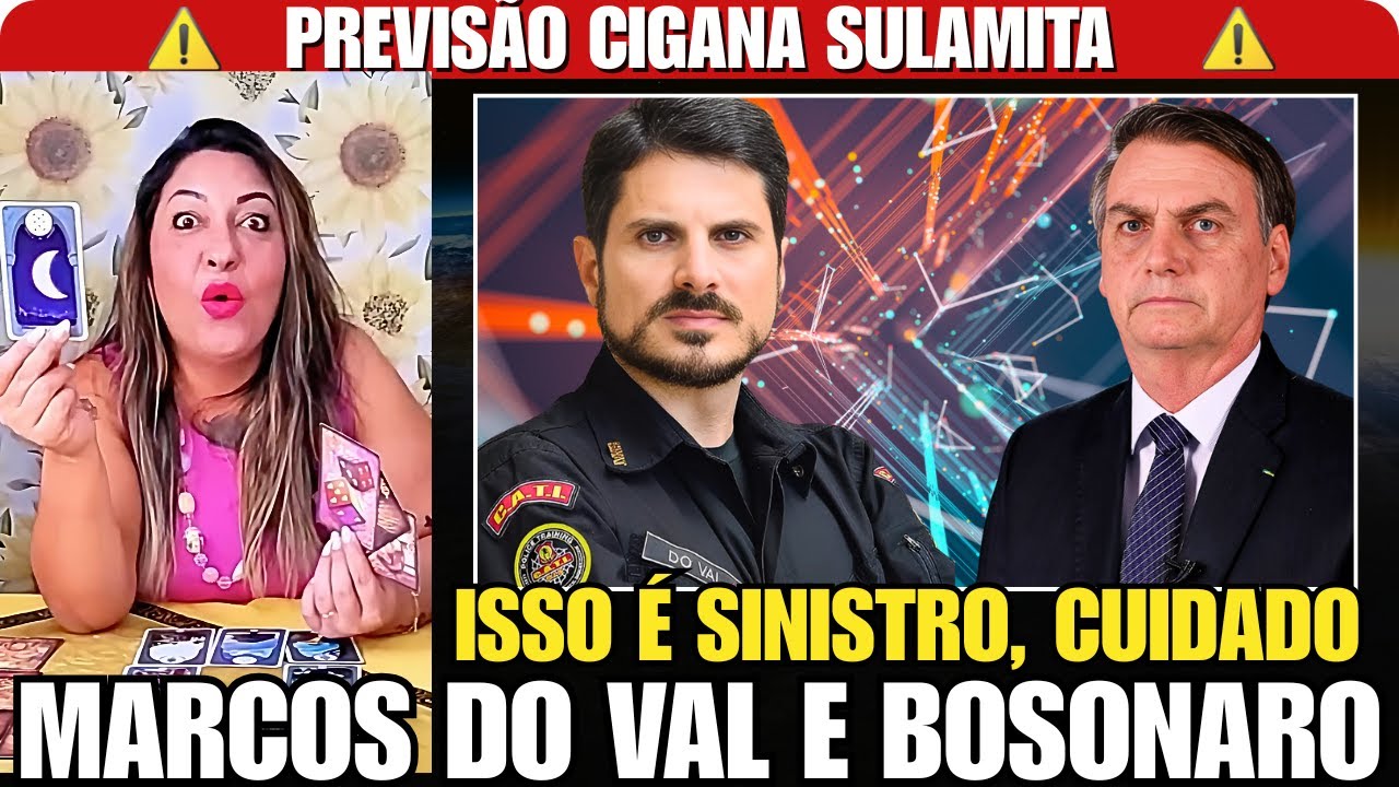 REVIRAVOLTAS À VISTA! BOLSONARO, MARCOS DO VAL E AS PROFECIAS DA CIGANA SULAMITA NO FINAL DE MARÇO
