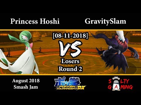 [2018-08-11] Pokkén - Princess Hoshi (Gardevoir, Braixen) vs GravitySlam (Darkrai) LR2