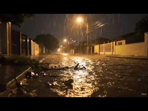 ⚠️ Heavy Rain Floods Tangará, Santa Catarina | Night Storm October 27, 2025 🌧️🌊