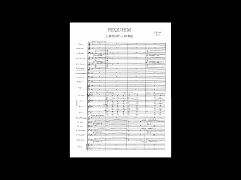 Fauré - Requiem, Op. 48 (Full Score)