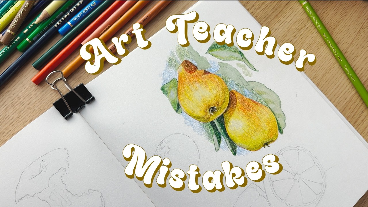 five mistakes i made as a first year art teacher ✿ draw with me & chat