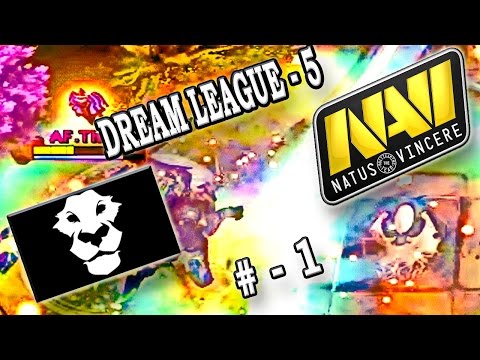 Navi vs Ad Finem Game 1, (April 19th) Dream League Season 5 Dota 2 Highlights
