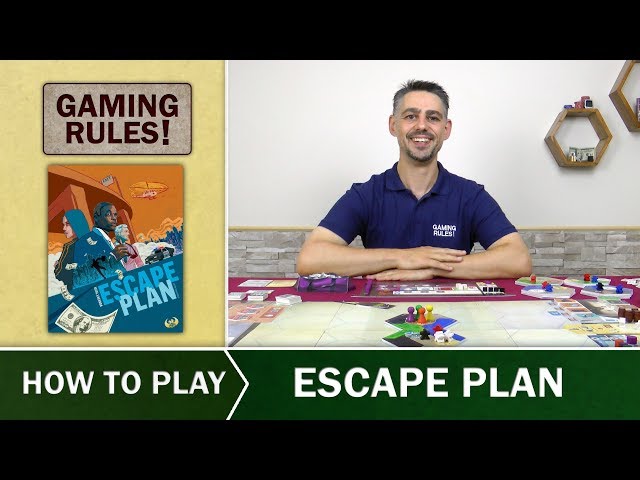 Escape Plan Board Game - Includes Upgrade Pack video thumbnail