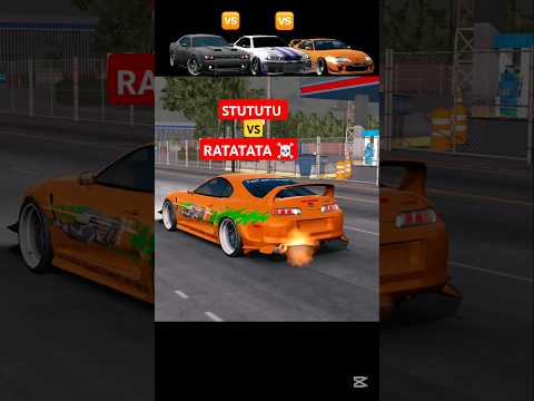 Supra mk4 ☠️ Ratatata vs Stutututu 🤯 Car Parking Multiplayer #carparkingmultyplayer