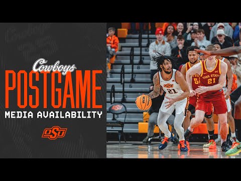 Cowboy Basketball Media Availability | Oklahoma State Postgame vs. Iowa State (01-24-2026)