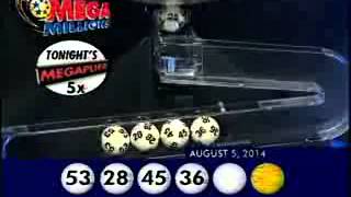 MegaMillions Jackpot 5 August 2014
