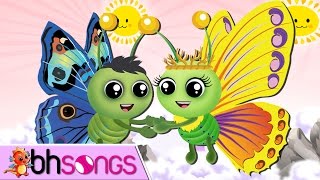 Fly Fly The Butterfly  Nursery Rhymes TV Vocal 4K
