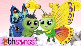 Download lagu Fly Fly The Butterfly | Nursery Rhymes TV [Vocal 4K] mp3