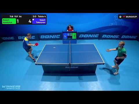 16:45 Nazarii Kovalchuk - Valerii Tatarynov 13.09.2023 TT Euro.Cup Ukraine Star. TABLE 4
