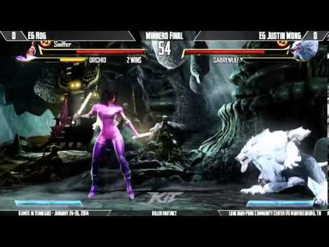 Kumite in Tennessee 14 Killer Instinct Winner's Final EG Rog vs EG Justin Wong