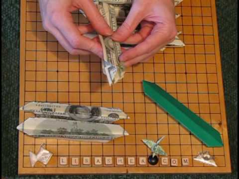 Origami Money Lotus Instructions