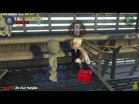Lego Marvel Avengers: Lvl 5 / Helicarrier Havoc FREE PLAY (All Collectibles) - HTG