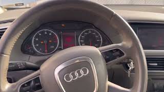 Audi Electronic Oil Level Malfunction not resetting fix Hood Latch Switch low using oil warning
