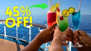 WOW! Royal Caribbean offers 45% off their Drink Packages but...
