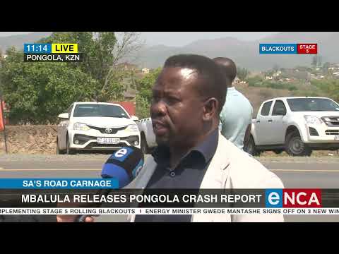 Mbalula releases Pongolo crash report