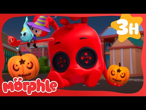 Frankenmorphle Scares the Town! | Halloween Monster Attack | Morphle | Kids Cartoon