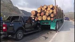 Provial atiende hecho de tránsito en el km 65 de la ruta al Atlántico