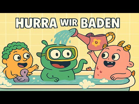 Kinder Badelied | Hurra wir baden - Fröhlicher Badespaß