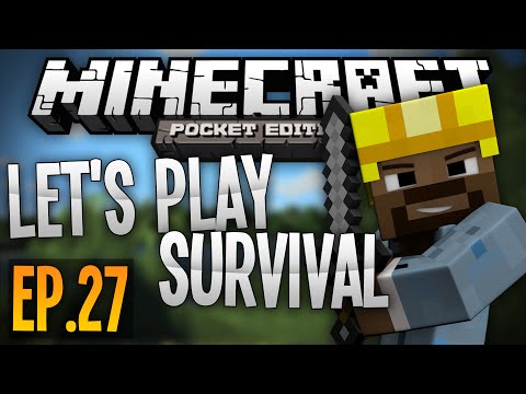Survival Let's Play - Ep. 27 "WINDMILL TIME" - Minecraft Pocket Edition