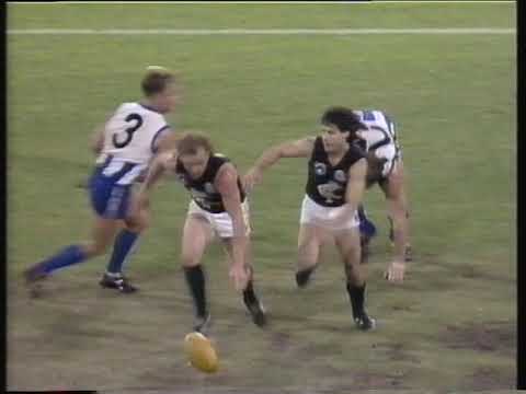 Round 3 and 4 Kangaroos VS Carlton 1992 Ron De Iulio Tom Alvin