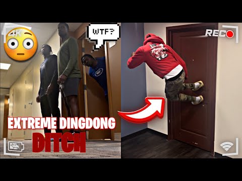 EXTREME DING DONG DITCH PART 2!!*COLLEGE EDITION*