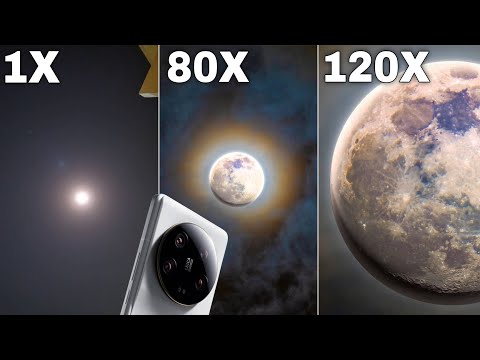 Xiaomi 13 Ultra 120X Live Zoom Test