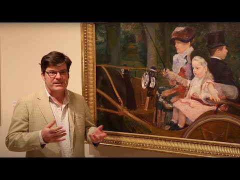 American In Paris: Mary Cassatt's 'A woman and a girl driving'