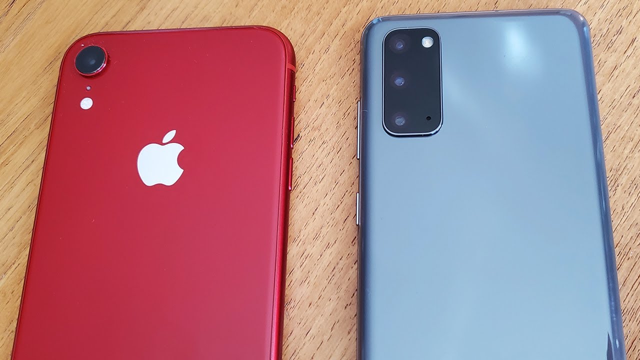 Galaxy S20 vs Iphone XR - Gaming Comparison Test