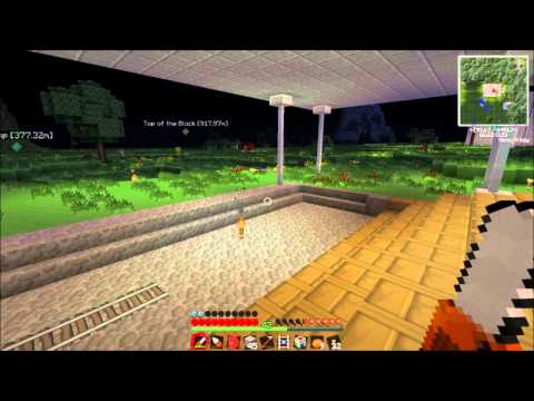 Krafters:  Feed The Beast:  Ep18:  Automated railway with Steve's Carts and the Cargo Manager.